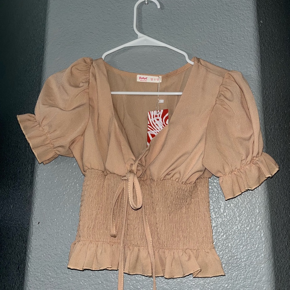Brown top